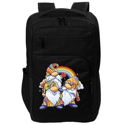 Hippie Gnomes Rainbow Impact Tech Backpack