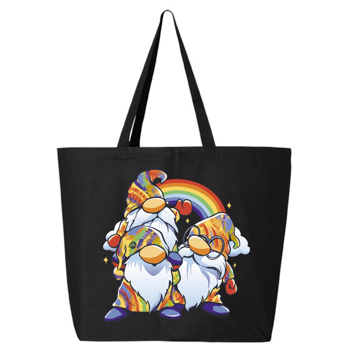 Hippie Gnomes Rainbow 25L Jumbo Tote
