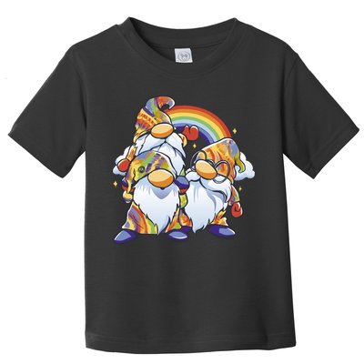 Hippie Gnomes Rainbow Toddler T-Shirt