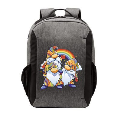 Hippie Gnomes Rainbow Vector Backpack