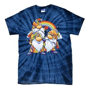 Hippie Gnomes Rainbow Tie-Dye T-Shirt