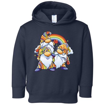 Hippie Gnomes Rainbow Toddler Hoodie