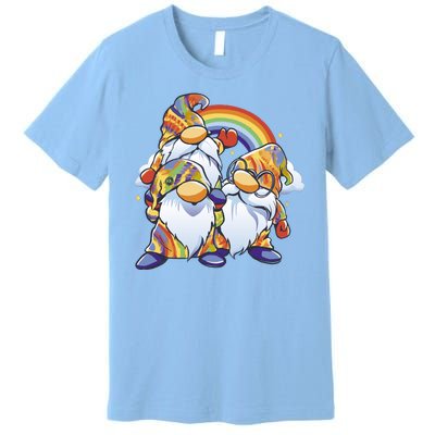 Hippie Gnomes Rainbow Premium T-Shirt