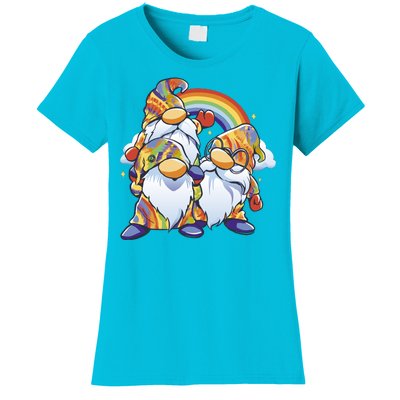 Hippie Gnomes Rainbow Women's T-Shirt