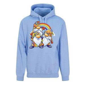 Hippie Gnomes Rainbow Unisex Surf Hoodie