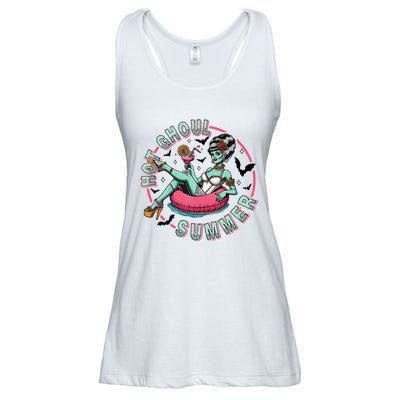 Hot Ghoul Summer Outfits Funny Beach Summer Haloween Women Ladies Essential Flowy Tank