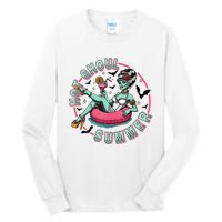 Hot Ghoul Summer Outfits Funny Beach Summer Haloween Women Tall Long Sleeve T-Shirt