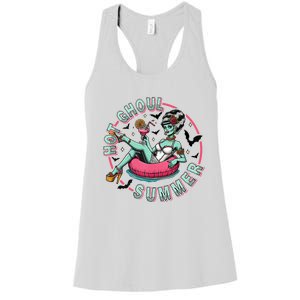 Hot Ghoul Summer Outfits Funny Beach Summer Haloween Women Women's Racerback Tank