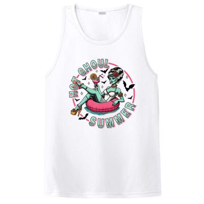 Hot Ghoul Summer Outfits Funny Beach Summer Haloween Women PosiCharge Competitor Tank