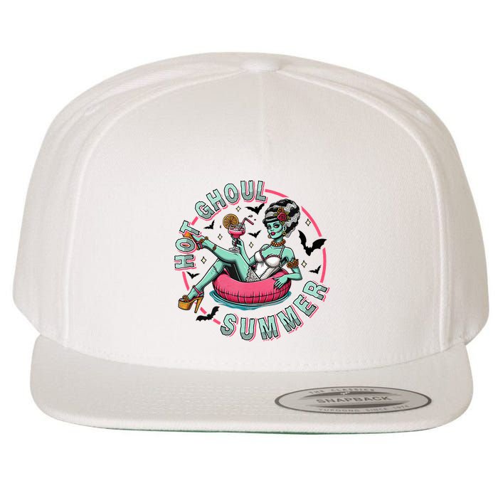 Hot Ghoul Summer Outfits Funny Beach Summer Haloween Women Wool Snapback Cap
