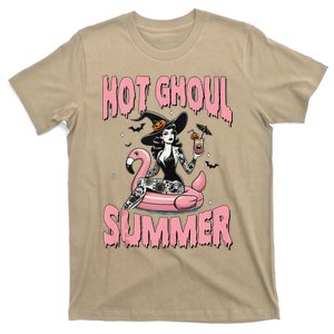 Hot Ghoul Summer Funny Beach Summer Vibes Halloween T-Shirt