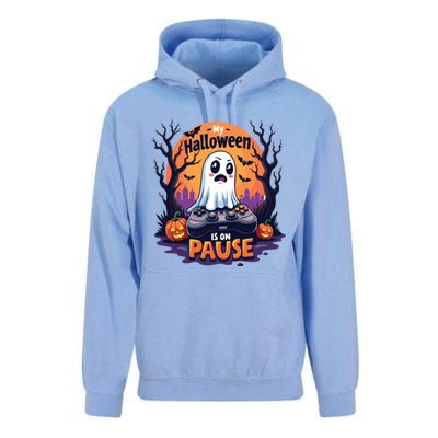 Halloween Gaming Saying Funny Ghost Design Gamer Cute Gift Unisex Surf Hoodie