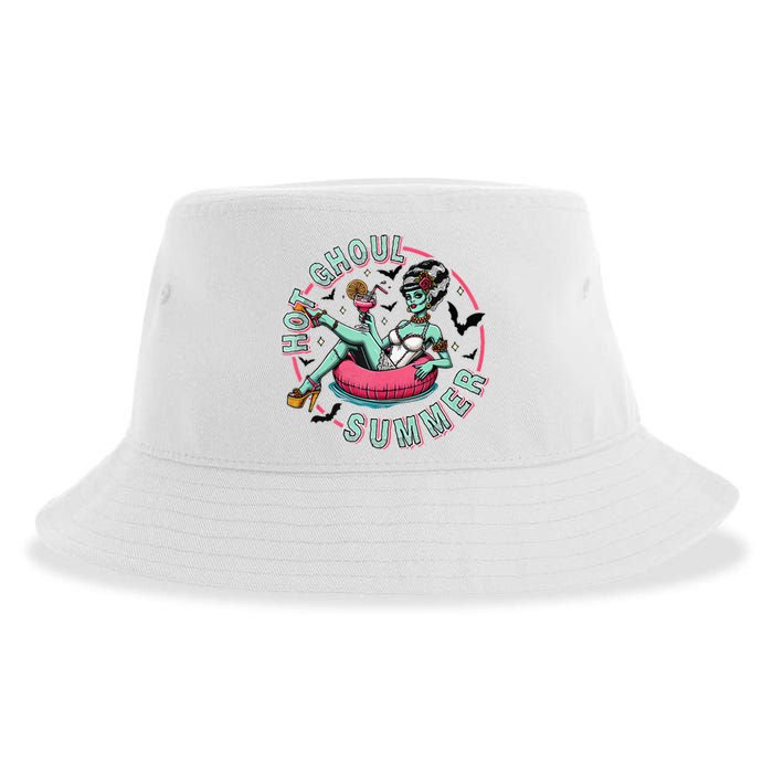 Hot Ghoul Summer Outfits Funny Beach Summer Haloween Sustainable Bucket Hat