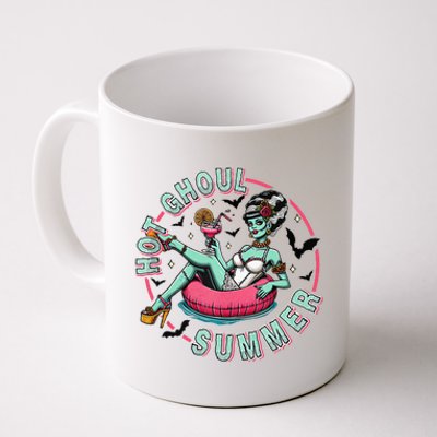 Hot Ghoul Summer Outfits Funny Beach Summer Haloween Coffee Mug