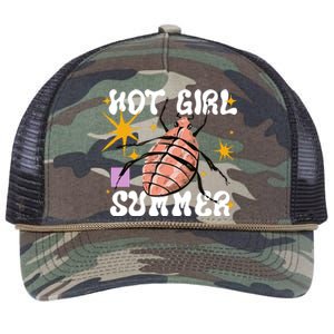 Hot Girl Summer Retro Rope Trucker Hat Cap