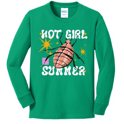 Hot Girl Summer Kids Long Sleeve Shirt