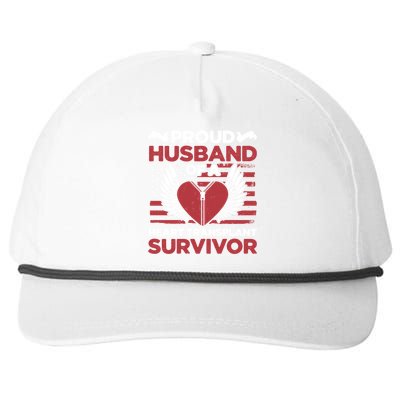 Husband Gift Survivor Open Heart Surgery Gift Snapback Five-Panel Rope Hat