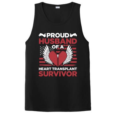 Husband Gift Survivor Open Heart Surgery Gift PosiCharge Competitor Tank