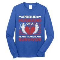 Husband Gift Survivor Open Heart Surgery Gift Long Sleeve Shirt