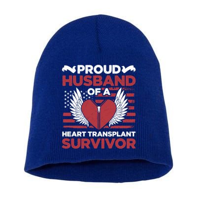 Husband Gift Survivor Open Heart Surgery Gift Short Acrylic Beanie