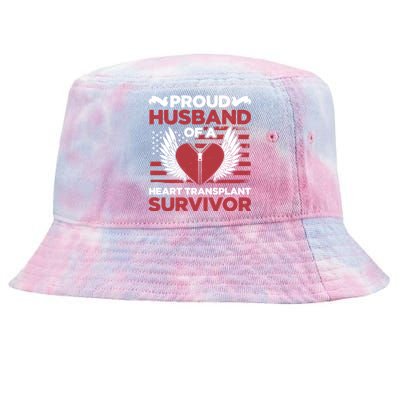 Husband Gift Survivor Open Heart Surgery Gift Tie-Dyed Bucket Hat