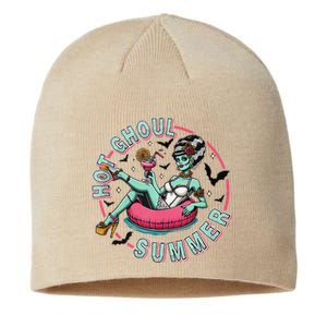 Hot Ghoul Summer S Funny Beach Summer Haloween Sustainable Beanie