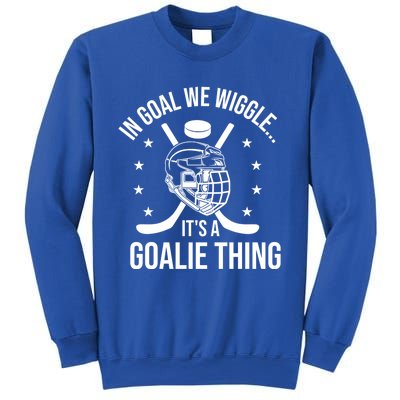 Hockey Goalie Stick Ice Hockey Player Hockey Stick Gift Sweatshirt