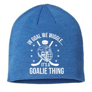 Hockey Goalie Stick Ice Hockey Player Hockey Stick Gift Sustainable Beanie