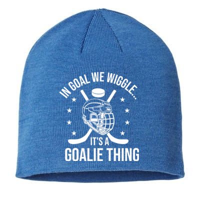 Hockey Goalie Stick Ice Hockey Player Hockey Stick Gift Sustainable Beanie