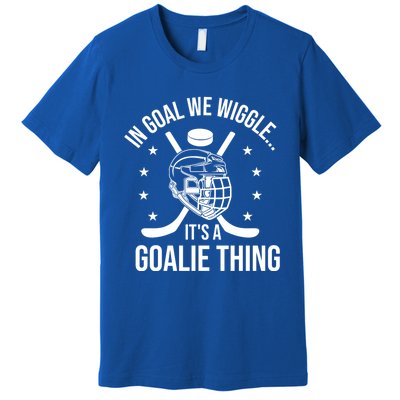 Hockey Goalie Stick Ice Hockey Player Hockey Stick Gift Premium T-Shirt