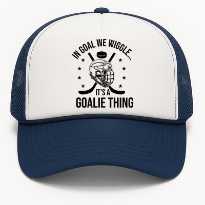 Hockey Goalie Stick Ice Hockey Player Hockey Stick Gift Trucker Hat