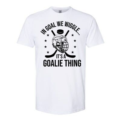 Hockey Goalie Stick Ice Hockey Player Hockey Stick Gift Softstyle CVC T-Shirt