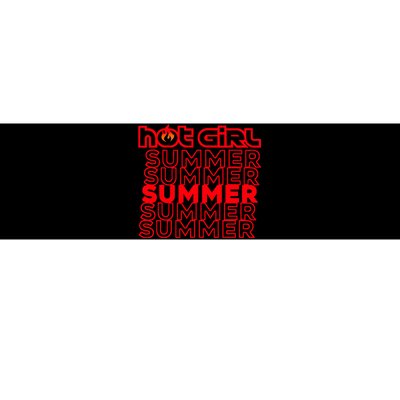 Hot Girl Summer Bumper Sticker