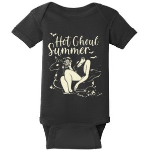 Hot Ghoul Summer Gothic Baby Bodysuit