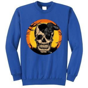 Halloween Gamer Skeleton Funny Teens Gaming Great Gift Sweatshirt