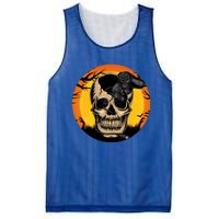 Halloween Gamer Skeleton Funny Teens Gaming Great Gift Mesh Reversible Basketball Jersey Tank