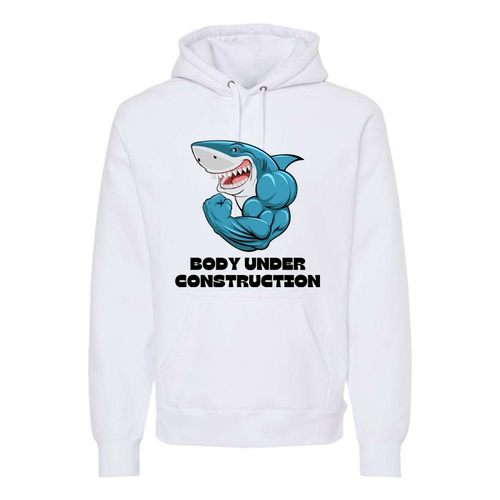 Humorous Gym Sayings Premium Hoodie