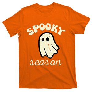 Halloween Ghost Spooky Season Costume Pocket T-Shirt