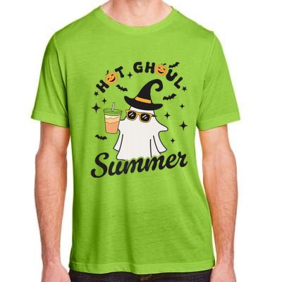 Hot Ghoul Summer Funny Ghost Spooky Summer Vibes Beach Adult ChromaSoft Performance T-Shirt