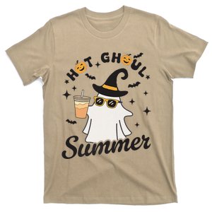 Hot Ghoul Summer Funny Ghost Spooky Summer Vibes Beach T-Shirt