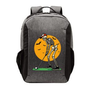 Halloween Golf Skeleton Golfer Funny Halloween Golfing Gift Vector Backpack