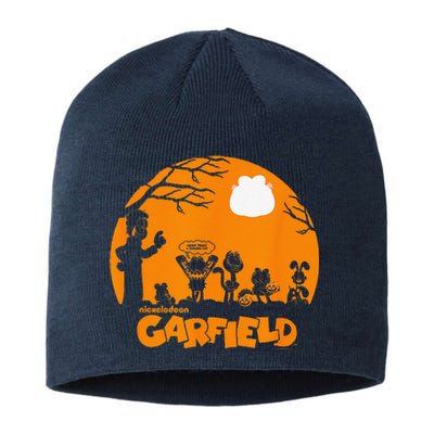 Halloween Group Shot Nighttime Spooky Silhouette Sustainable Beanie