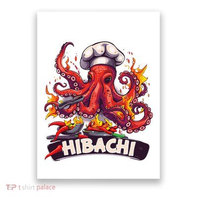 Hibachi Grill Teppanyaki Barbeque Japanese Cuisine Poster