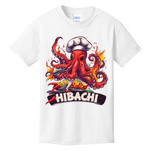 Hibachi Grill Teppanyaki Barbeque Japanese Cuisine Kids T-Shirt