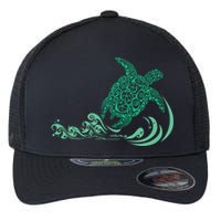 Hawaiian Green Turtle Flexfit Unipanel Trucker Cap