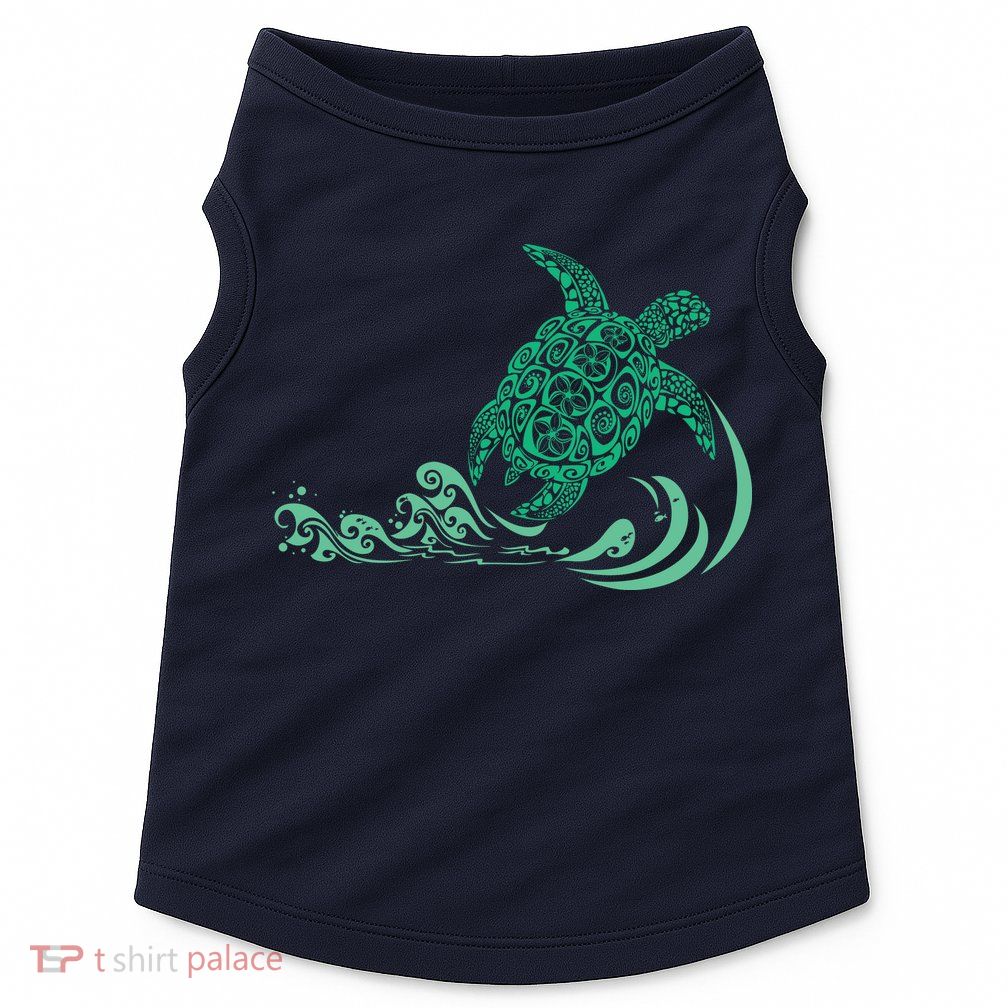 Hawaiian Green Turtle Doggie Tank