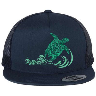 Hawaiian Green Turtle Flatbill Hat