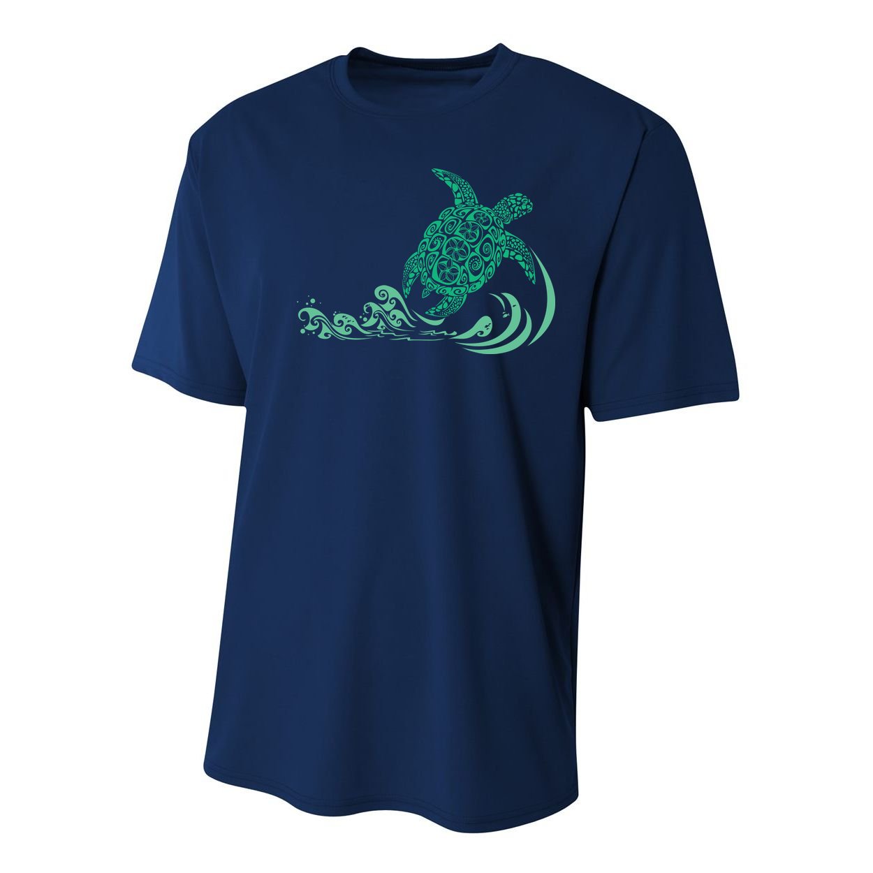 Hawaiian Green Turtle Youth Performance Sprint T-Shirt