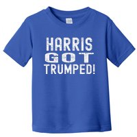 Harris Got Trumped President Donald Trump 2024 Victory Toddler T-Shirt