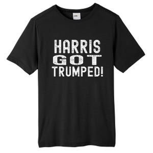 Harris Got Trumped President Donald Trump 2024 Victory Tall Fusion ChromaSoft Performance T-Shirt